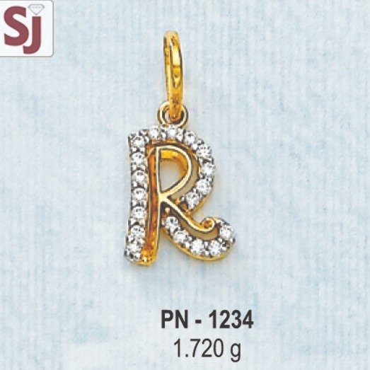 Alphabet Pendant PN-12134