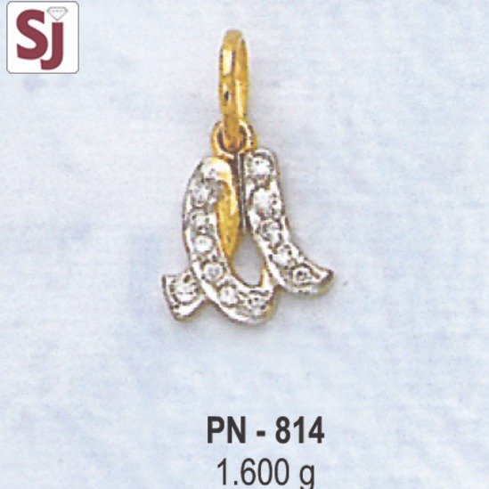 Alphabet Pendant PN-814