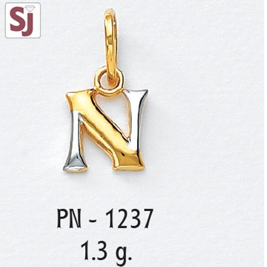 Alphabet Pendant PN-1237