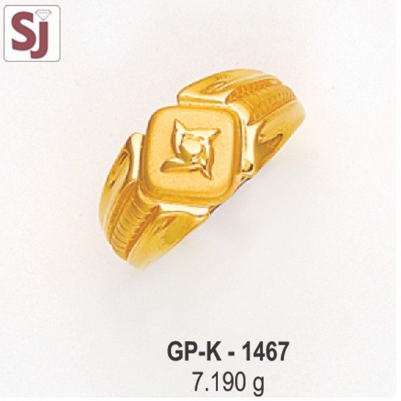 Gents Ring Plain GP-K-1467