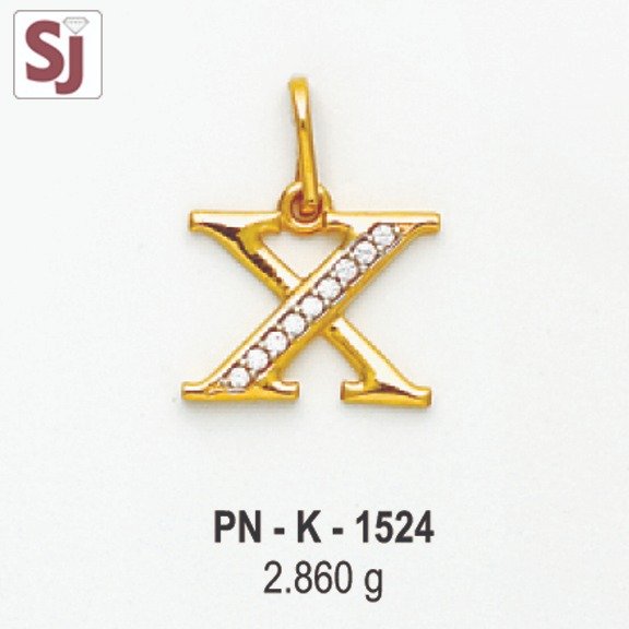 Alphabet Pendant PN-K-1524